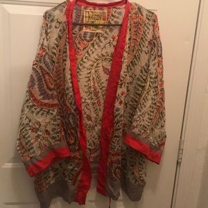 Cropped Johnny Was Kimono